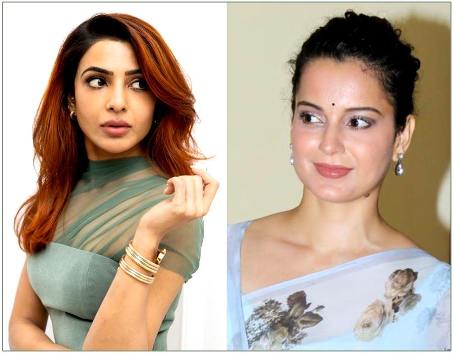 Samantha Sparkling Reaction on Kangana Post