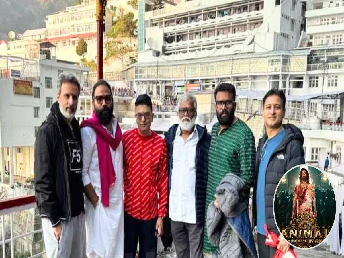 Sandeep Vanga prays at Vaishnodevi for Animal success
