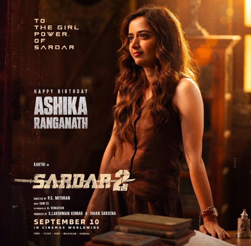 Sardar 2: Ashika looks enchanting