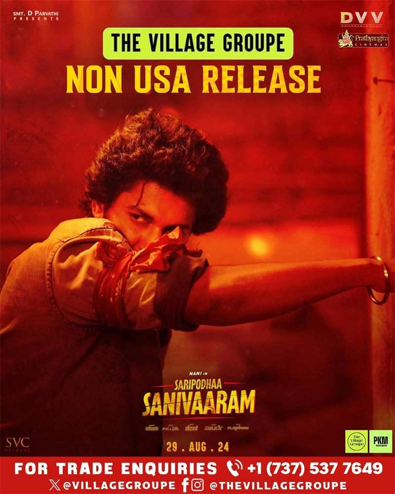 Saripodhaa Sanivaaram non USA rights acquired for a fancy sum