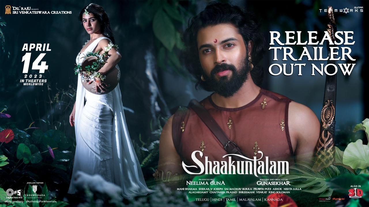 Shaakuntalam release trailer review