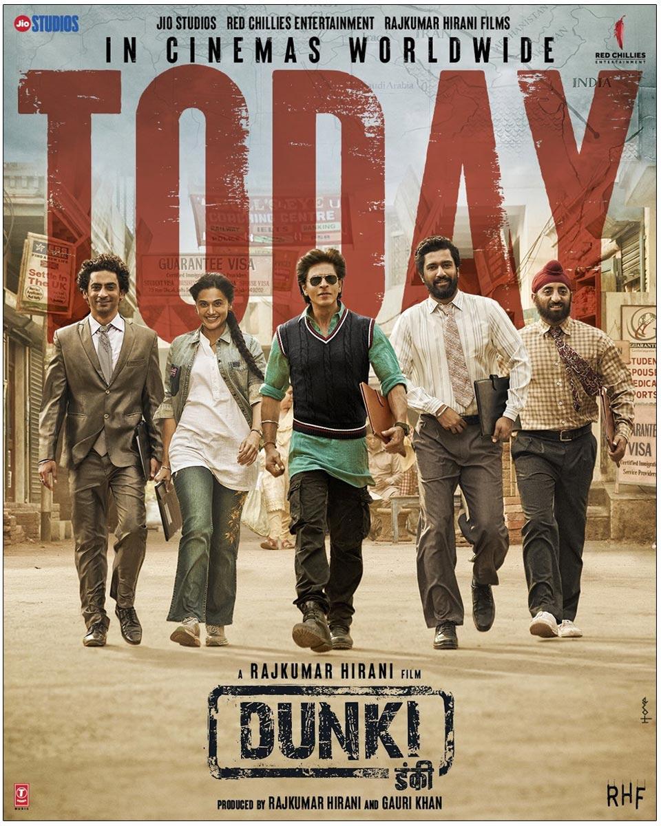 Shah Rukh Khan Dunki 50 Min Streamed Online