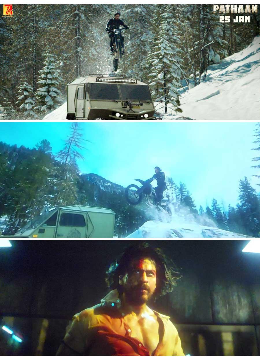Shah Rukh Khan's blast with action sequences