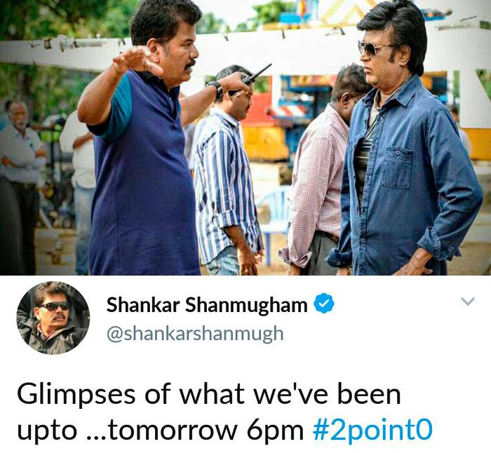 Rajinikanth 2.0 Glimpse Ready