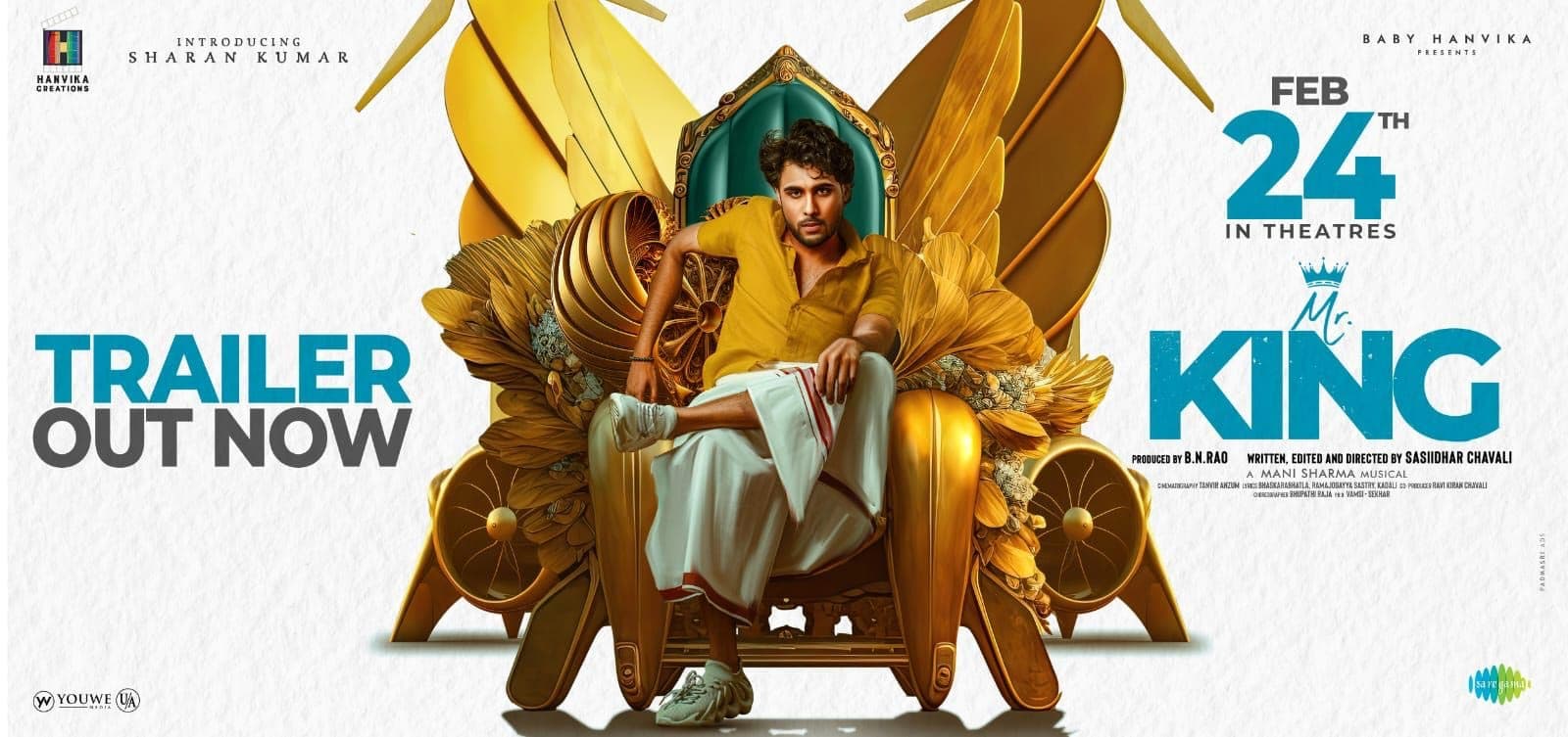 Sharan Kumar King trailer review