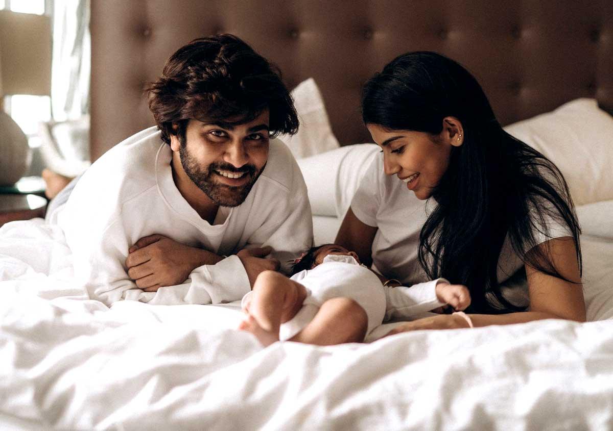 Sharwanand, Rakshita introduce their daughter