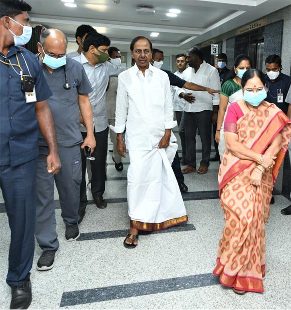 Telangana CM KCR hospitalized