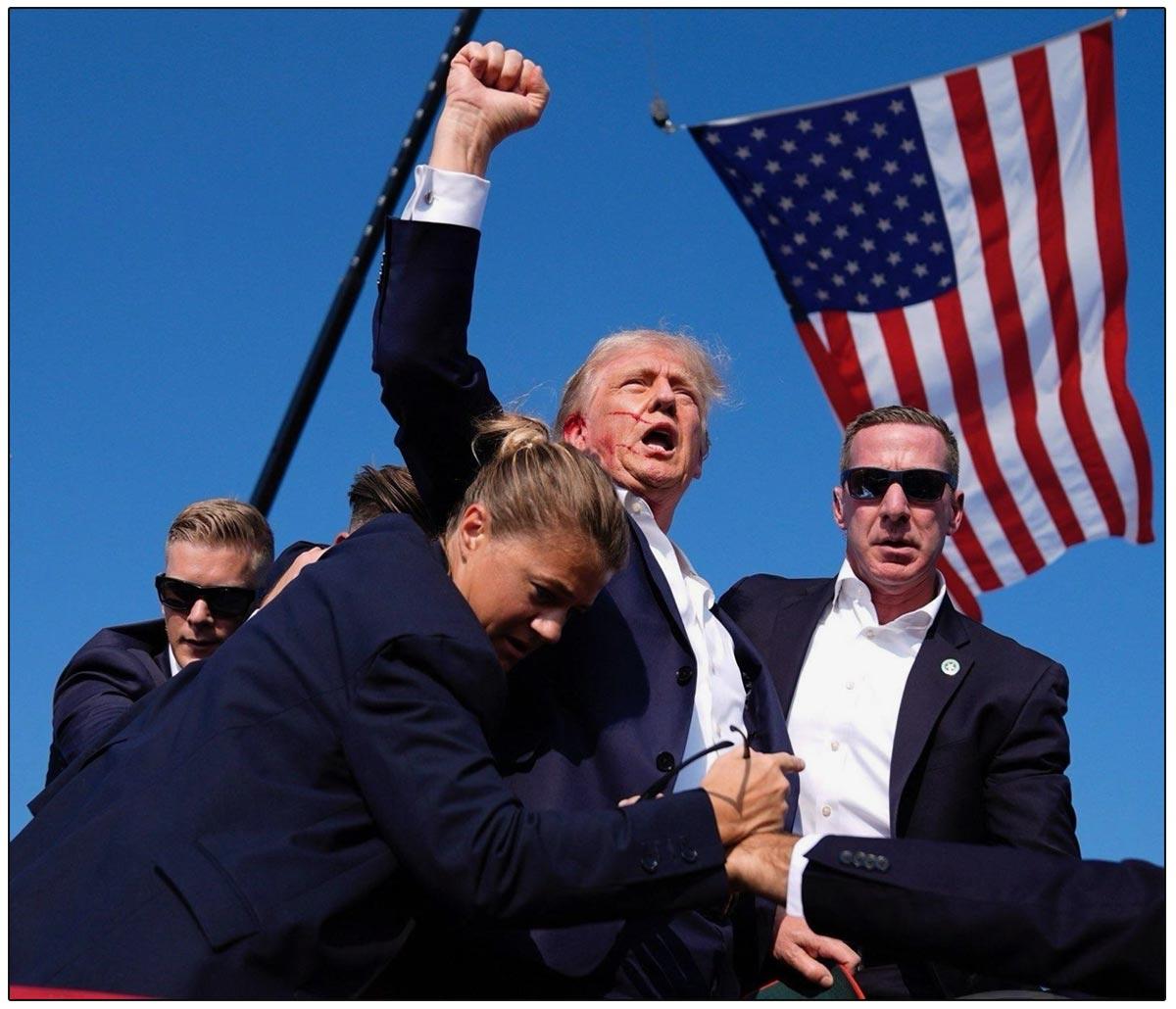 Donald Trump Injured In An Assassination Attempt