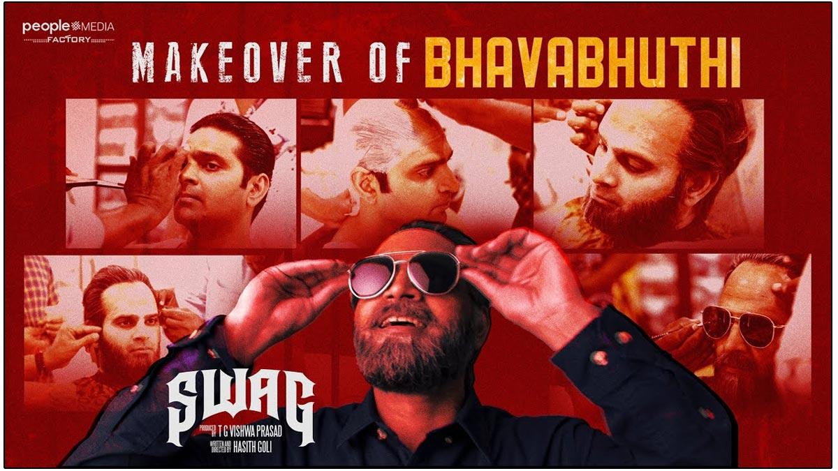 Sree Vishnu Transformation Makeover Video For Swag Creating Buzz