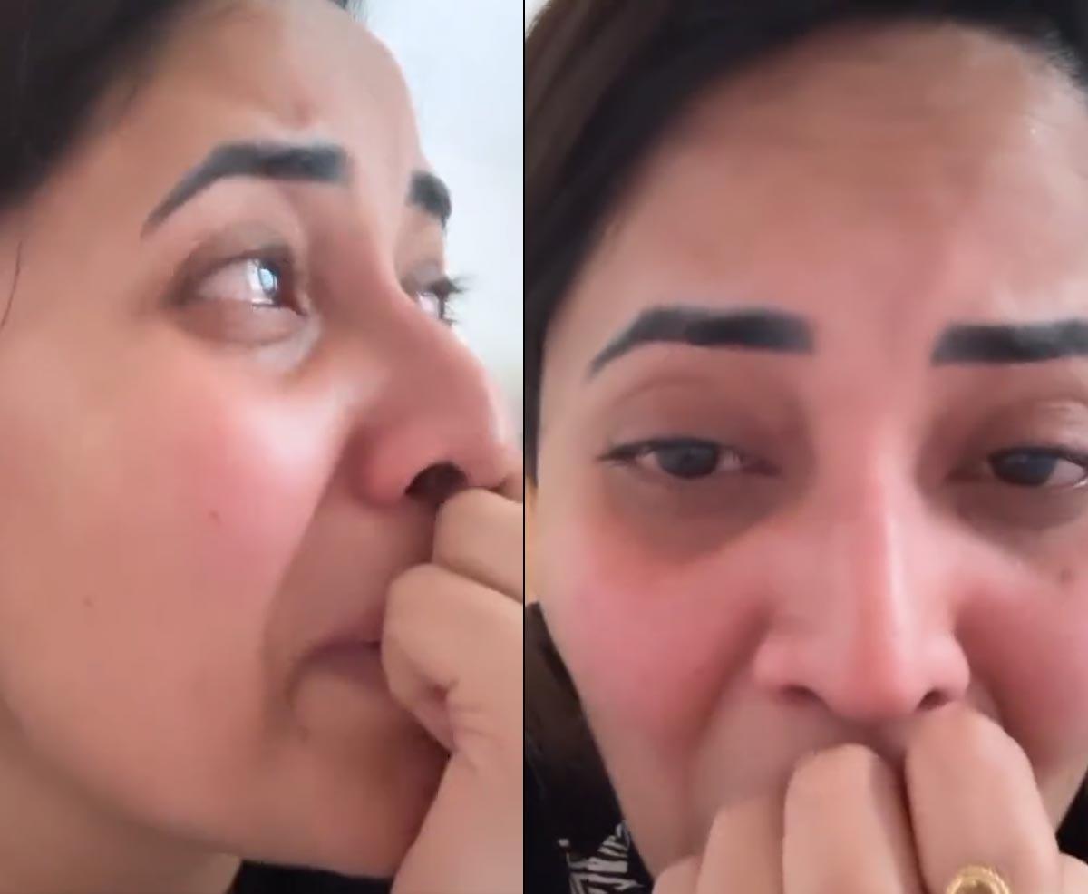 Popular Anchor inconsolable tears