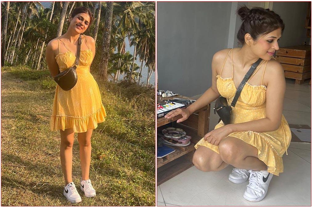Shraddha Das Sizzles In A Mini
