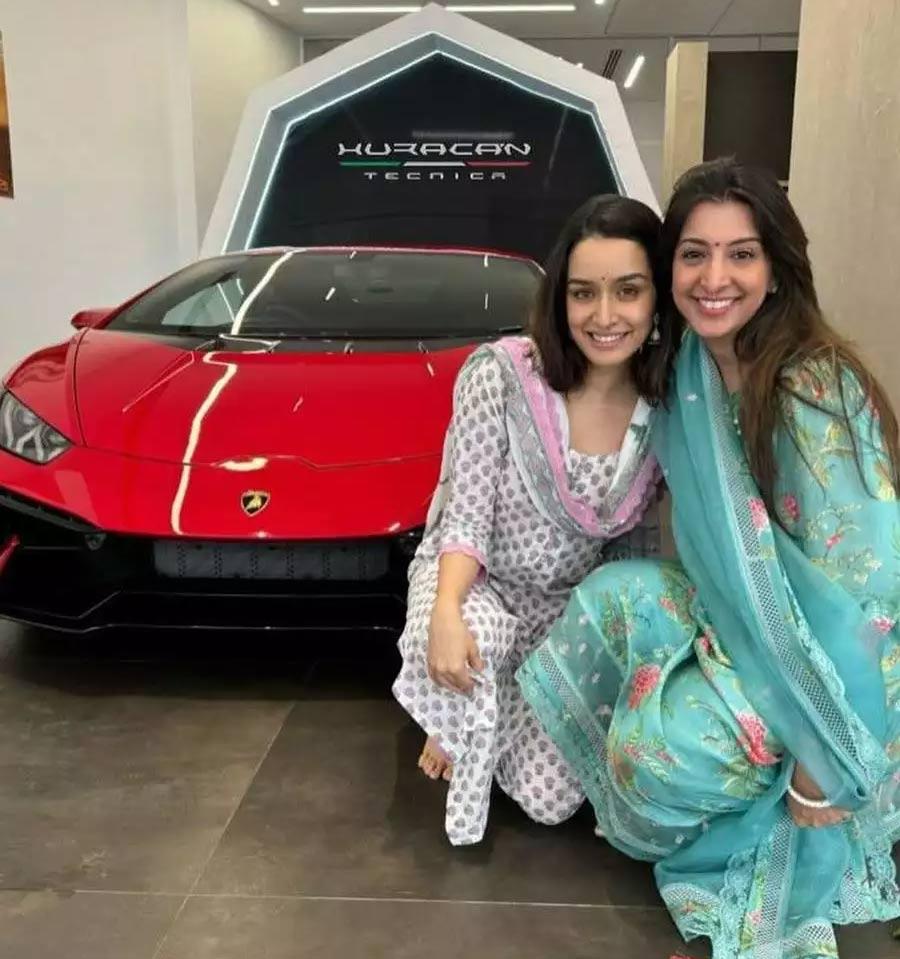 Shraddha Kapoor gifts herself a posh car