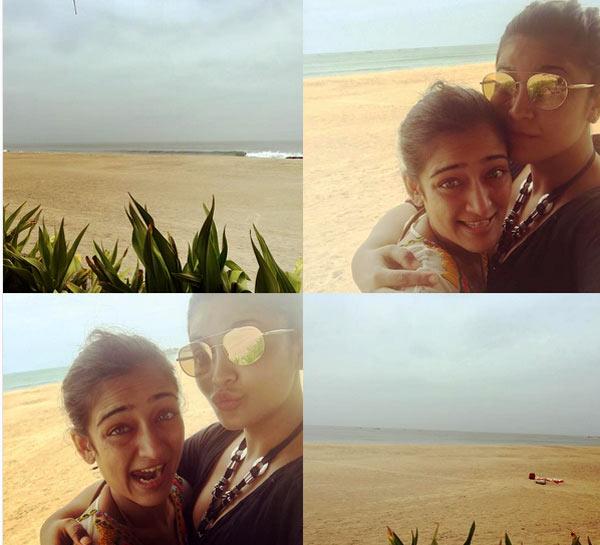 Beach Babies - Shruti &amp; Akshara Haasan!