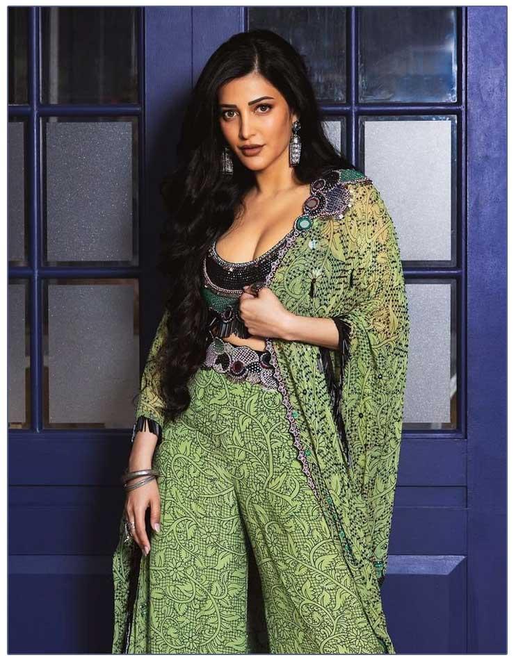 Shruti Haasan about Dacoit, Chennai Stories etc