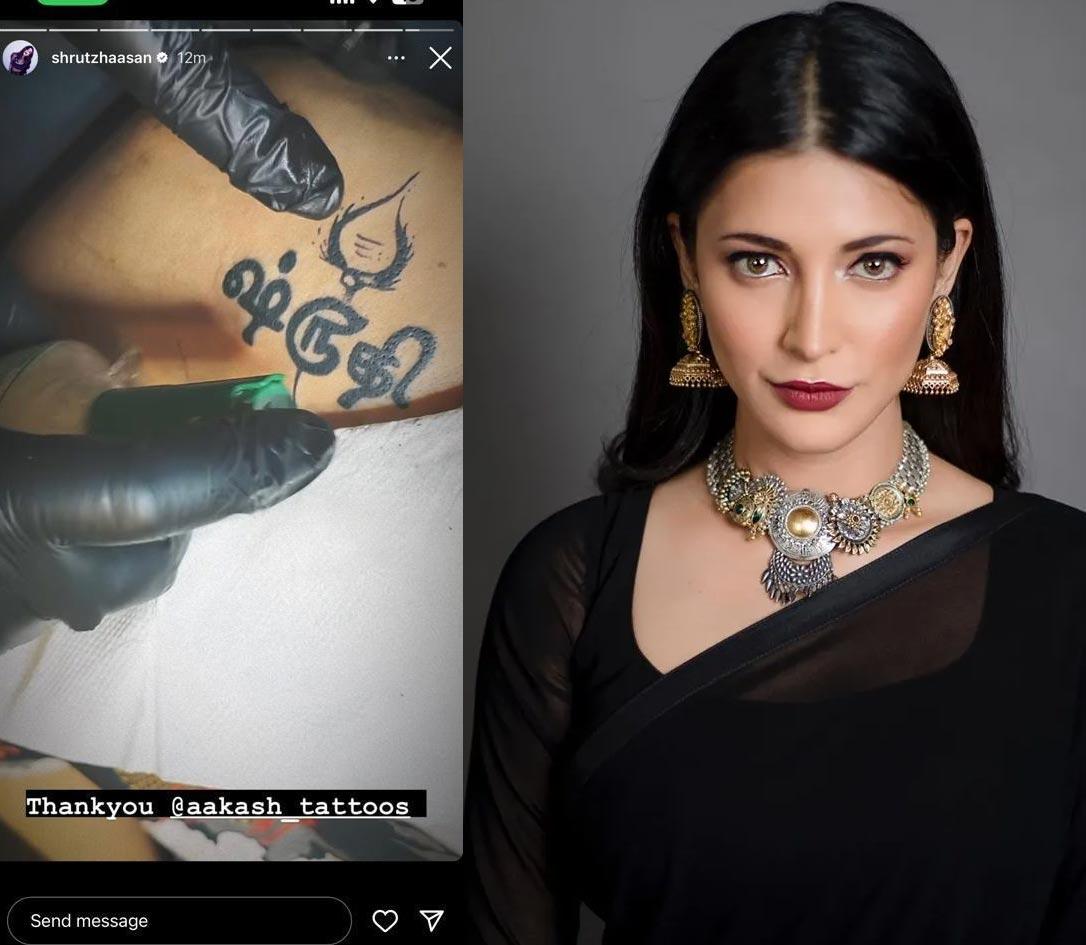 Shruti Haasan new tattoo increases curiosity