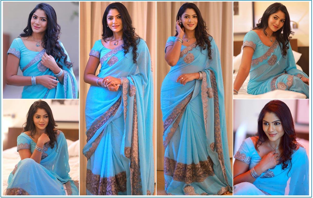 Shruthi Reddy Turns Sensuous In Blue