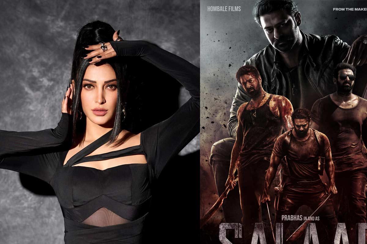Shruti Haasan thoughts on Salaar violence