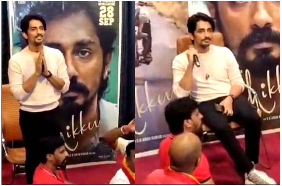 Siddharth faces heat in Karnataka