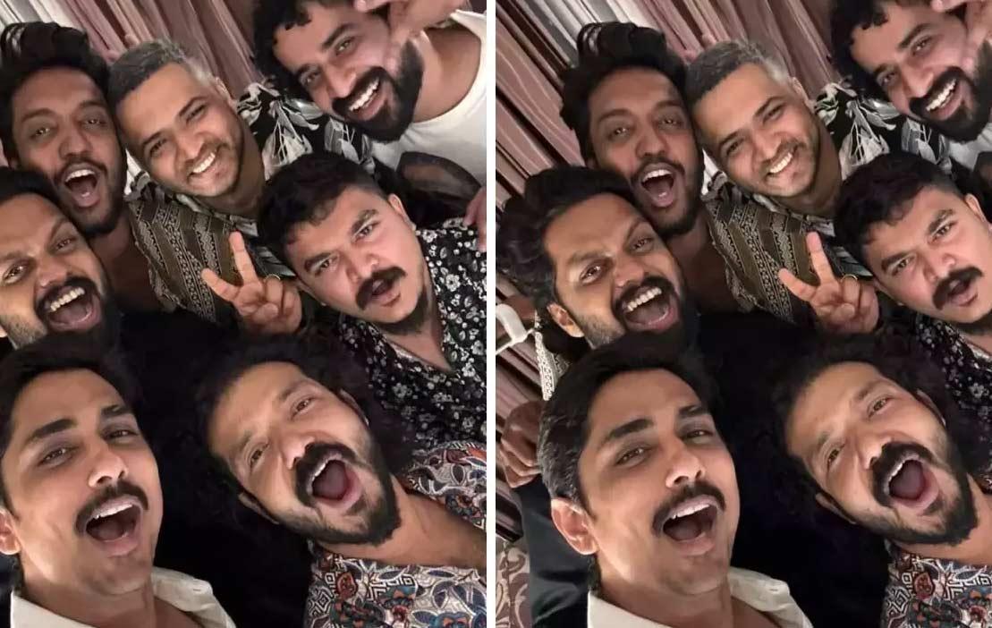 Siddharth and Chitta team meets Manjummel Boys director