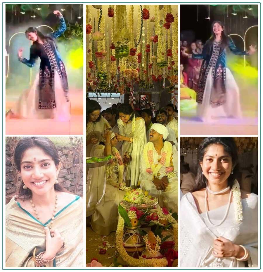 Sai Pallavi enjoys at her sister wedding