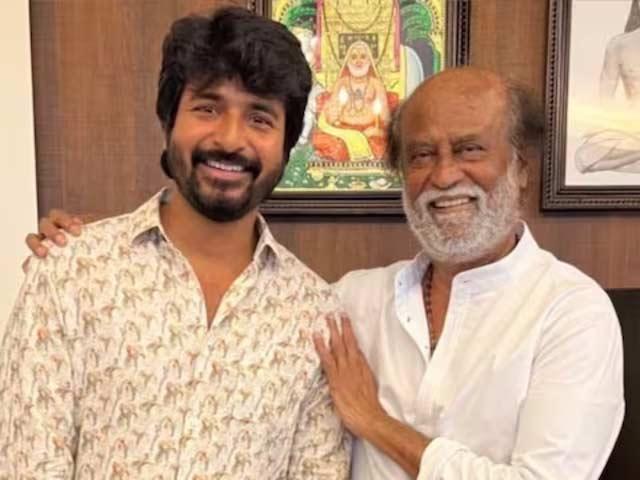 Sivakarthikeyan Pic With Rajinikanth Coolie Team Went Viral