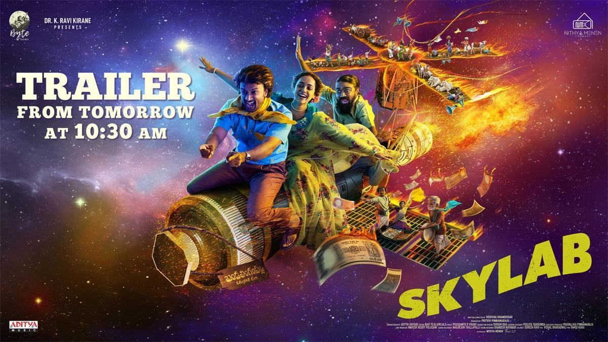 Skylab trailer set for a strike