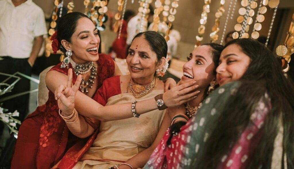Sobhita turned emotional for bride Samantha