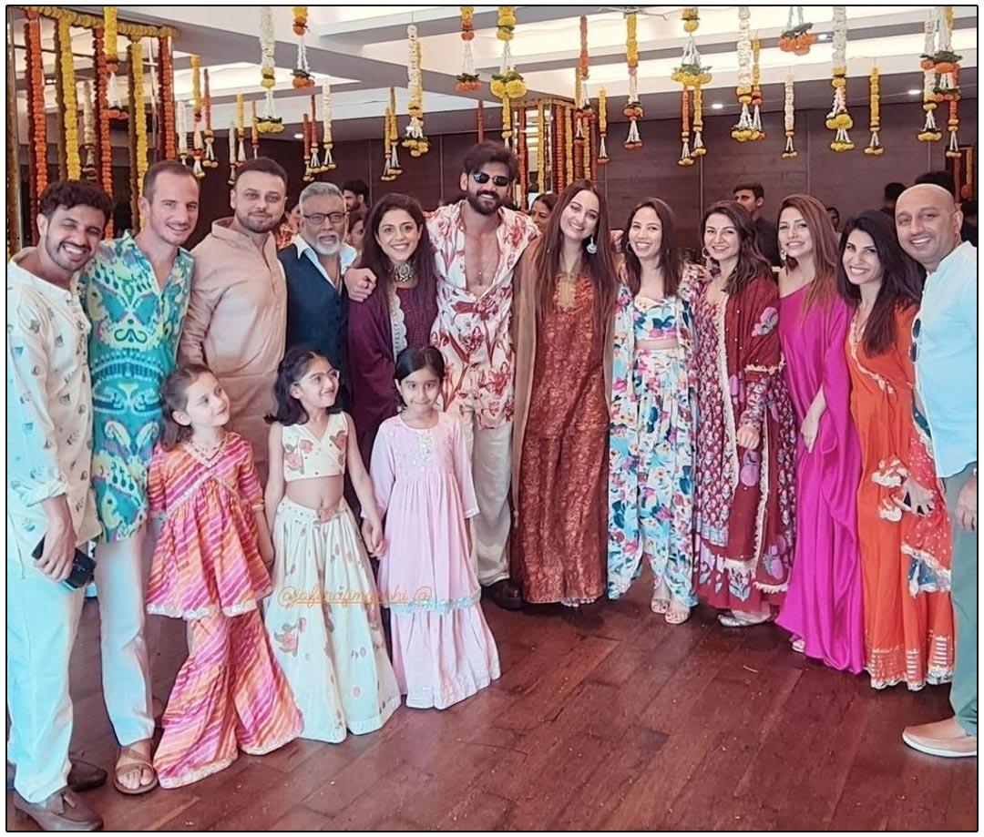 Sonakshi Sinha Mehendi Function Kickstarts In Style