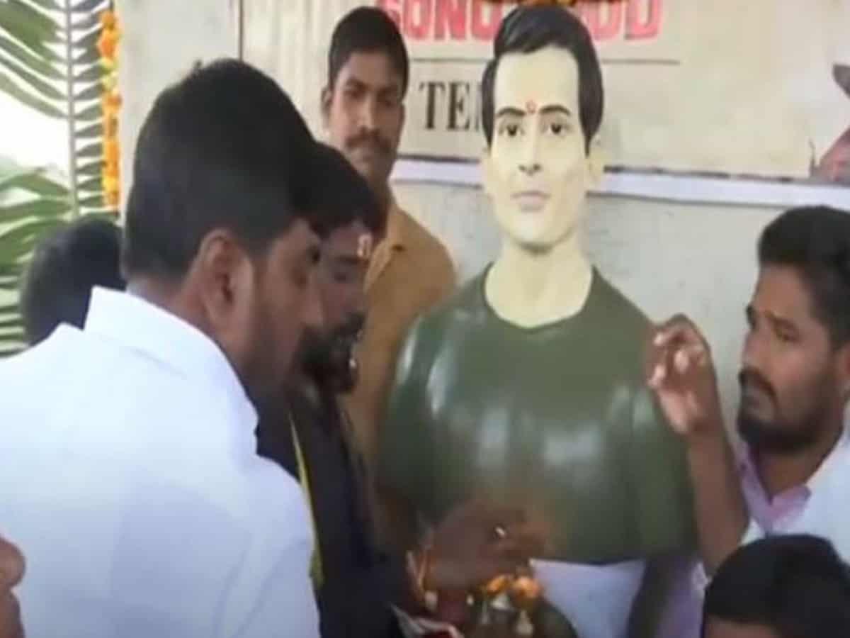 Temple Built For Acharya Actor