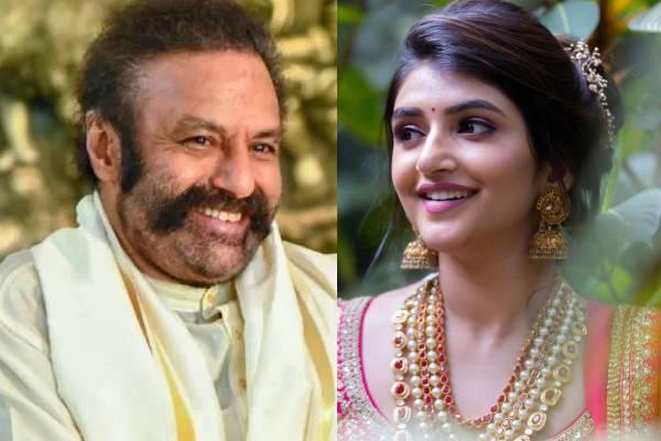 Young heroine's sensation with Natasimham?