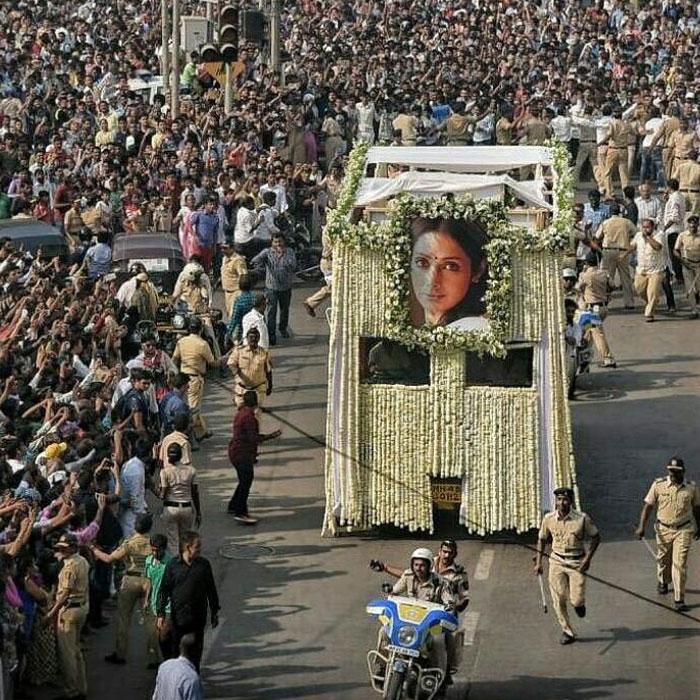 Sridevi All Time Record with Last Journey