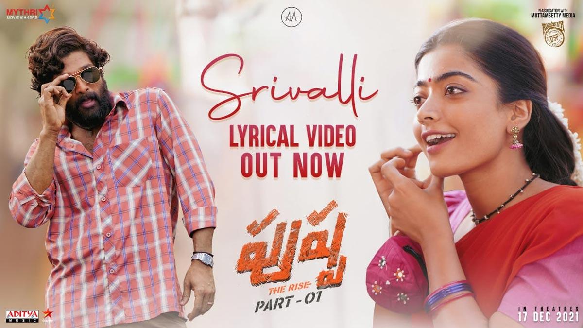 Srivalli song from Pushpa The Rise cast a magic spell