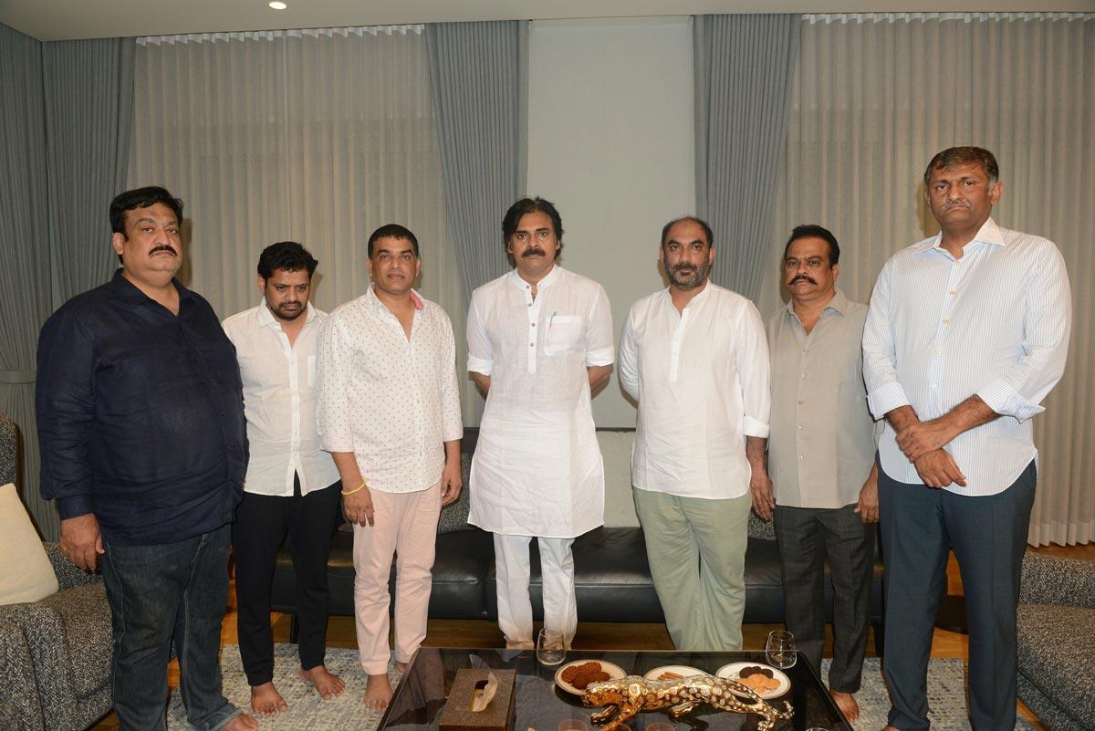 Top producers meet Pawan Kalyan