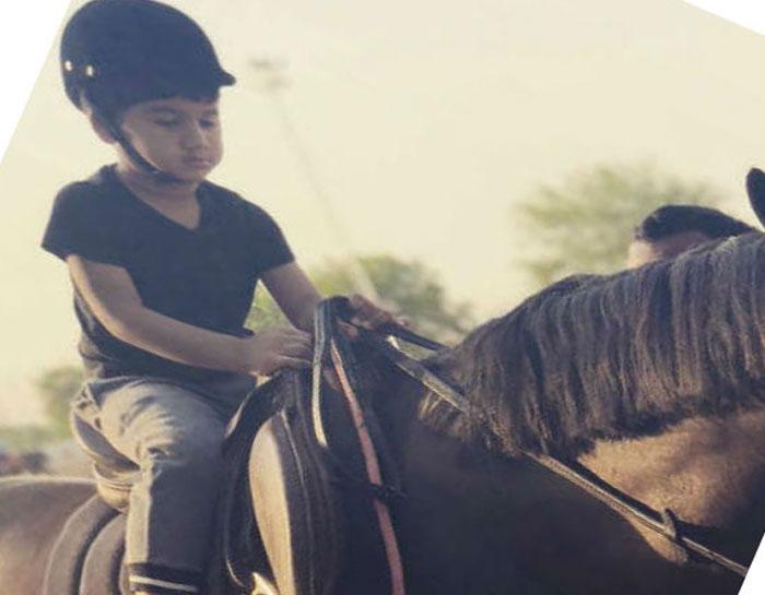 Pic Talk: Bunny's Son Training Time