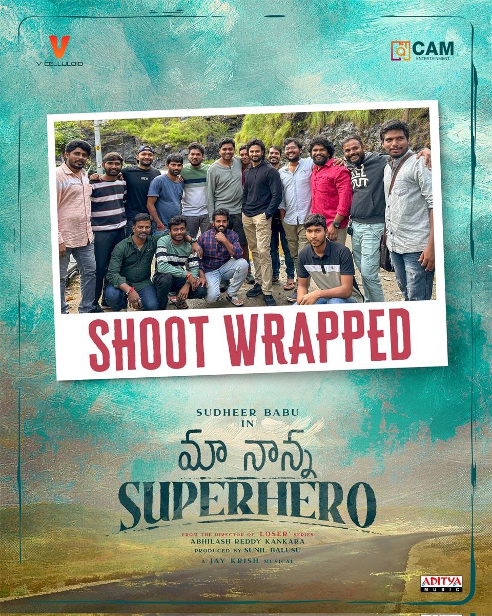 Sudheer Babu Maa Nanna Superhero Shoot Wrapped Up
