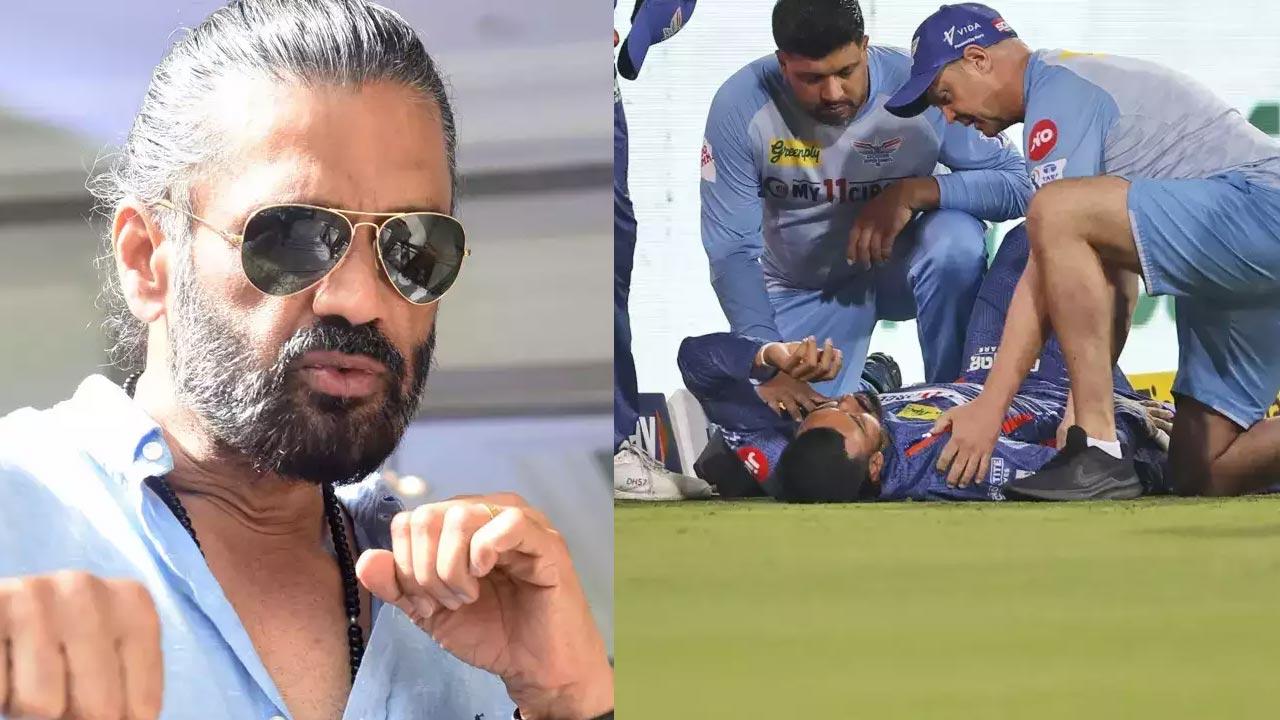 Suniel Shetty about KL.Rahul injury
