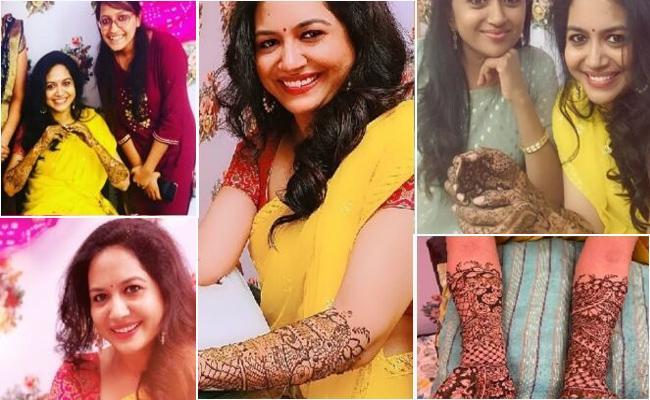 Singer Sunitha Mehendi Ceremony