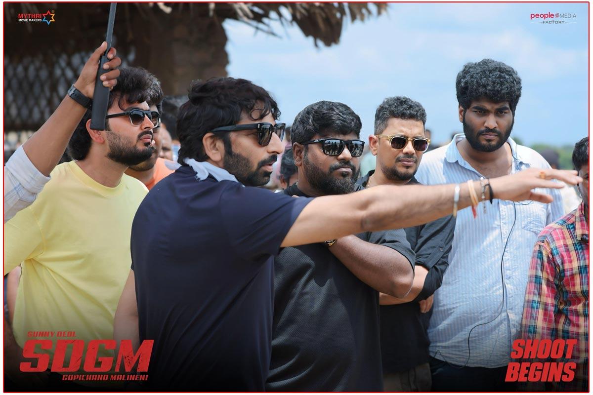 Sunny Deol - Gopichand Malineni Film Shoot Begins In Hyderabad