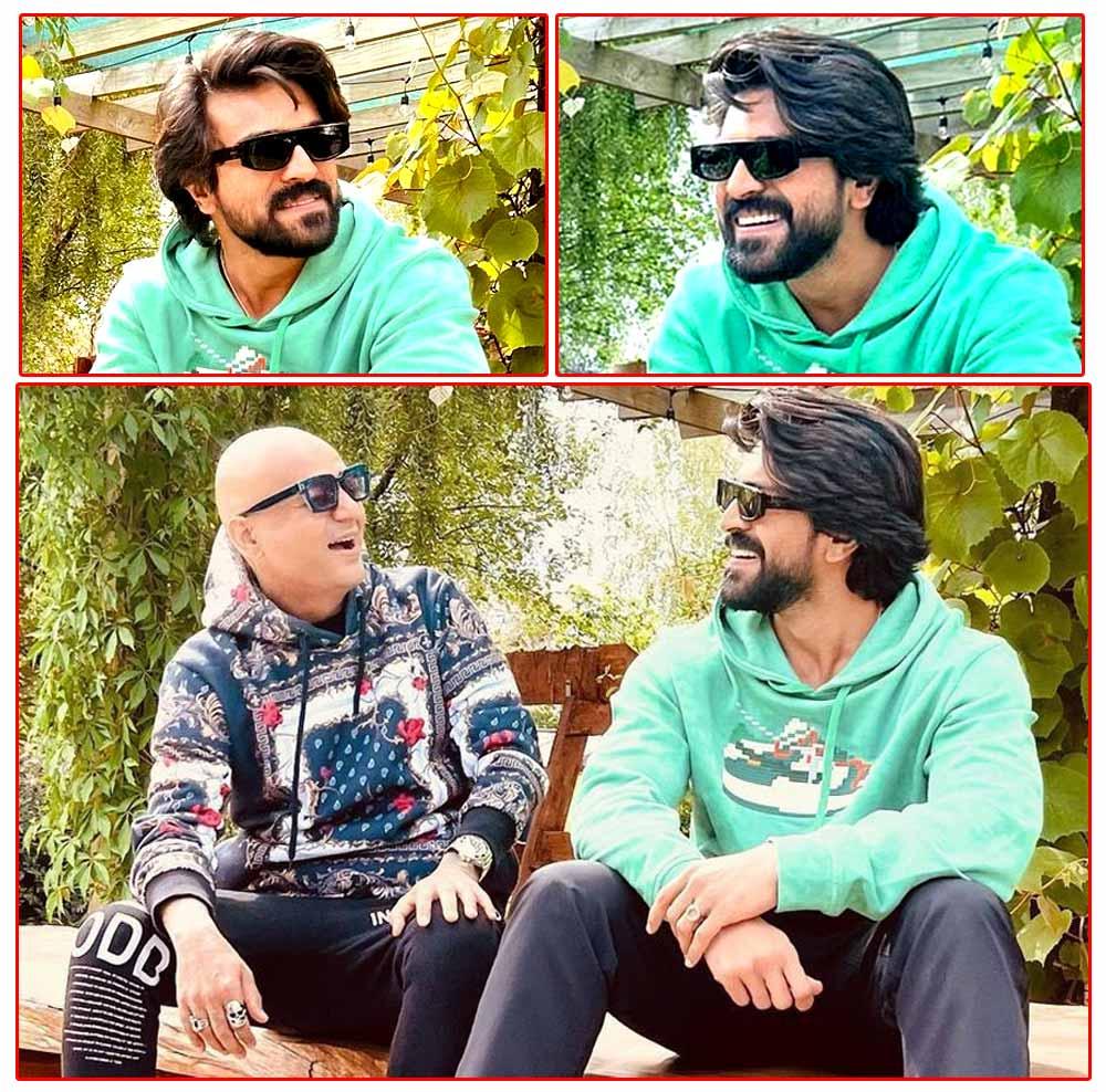 Ram Charan new look creates a rage