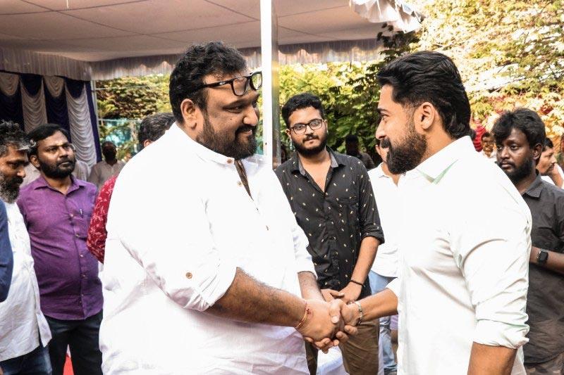 Suriya 42 shoot commences in an extravagant set