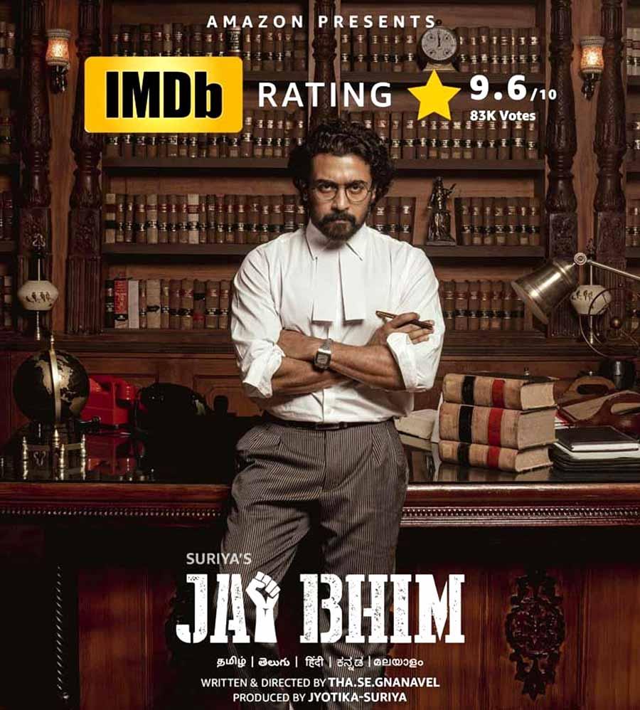 Sequel is On For Suriya's Much Praised Film Jai Bhim