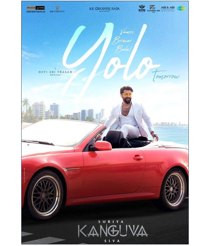 Suriya Kanguva Second Look Unveiled