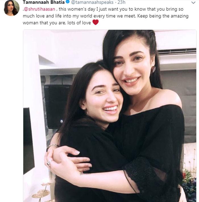 Shruti Sweet Surprise To HER
