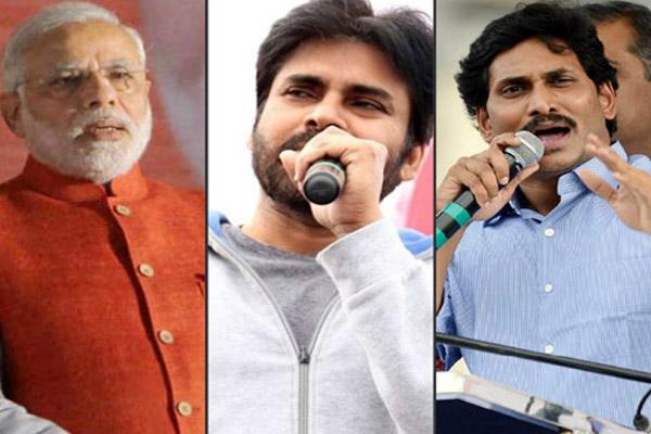Pawan Slaps A Punch On Modi, Jagan