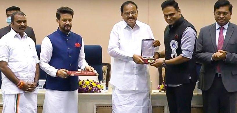 Maharshi, Jersey makers receive national awards