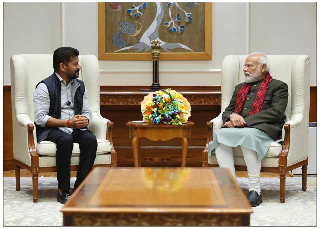 Revanth Reddy exposes KCR, puts 12 demands to PM Modi