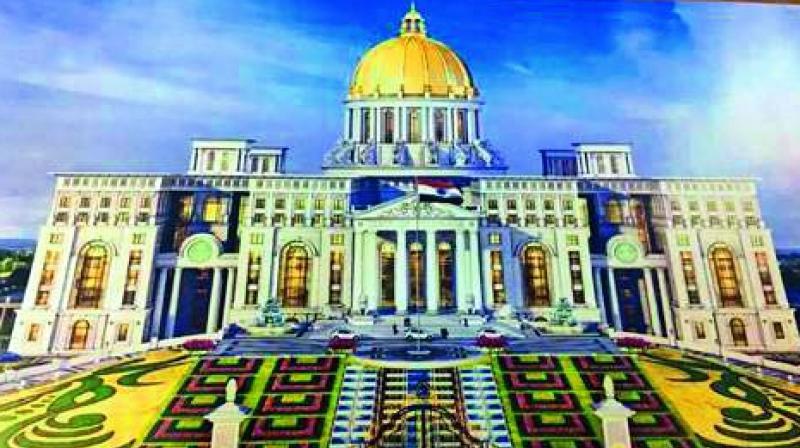 Telangana New Secretariat: A Role Model!