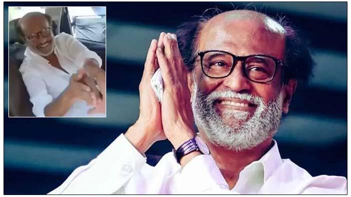 Rajinikanth gets a huge reception in Thalaivar 170 sets