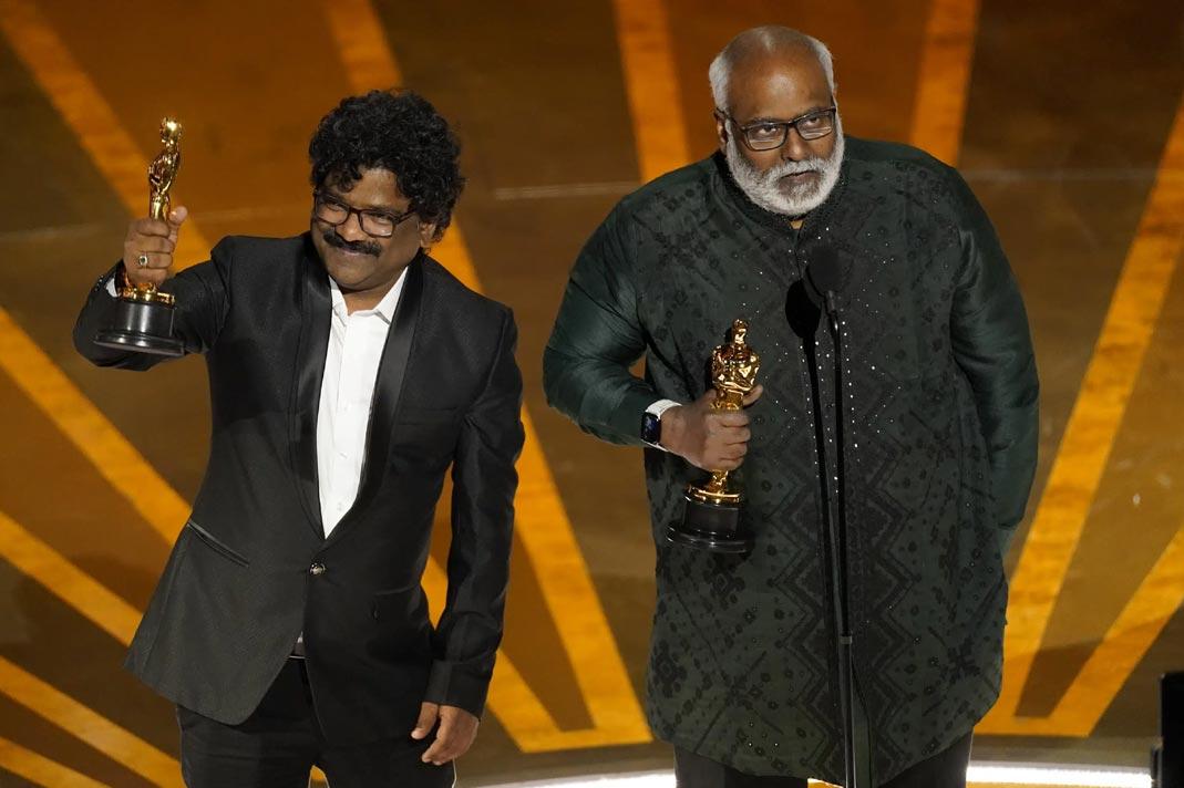 The first Telugu word spoken at the Oscars is