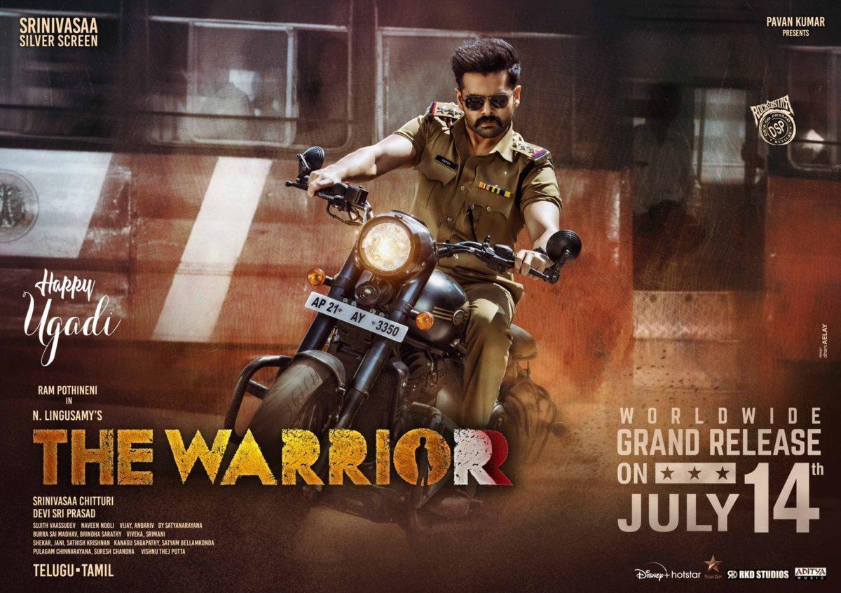 Ram shows power as The Warriorr on Ugadi